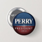 公式のRick Perry 2012年 缶バッジ (正面&裏面)