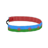 公式のromanyのジプシーの旗の記号 アスレチックヘッドバンド (左)