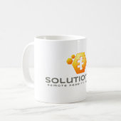 公式のSolutionbeeのコーヒー・マグ コーヒーマグカップ (正面左)