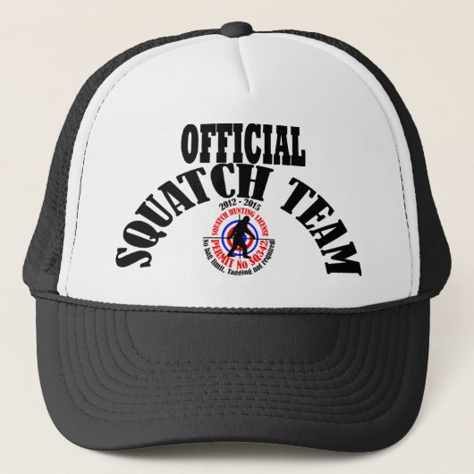 公式のsquatchのチーム キャップ (正面)