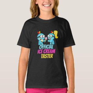 公式アイスクリームタスター Tシャツ