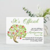 公式アップルツリーのテンプレート 案内状 (スタンド正面)