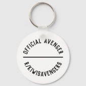 公式アベンジャーキーチェーン キーホルダー (裏面)