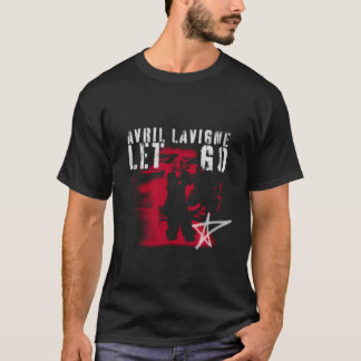 公式アヴリル・ラヴィーニュLet Go Spraypaint Tシャツ