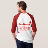 公式ウォッチドガーズ! Tシャツ (裏面フル)
