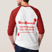 公式ウォッチドガーズ! Tシャツ (裏面)