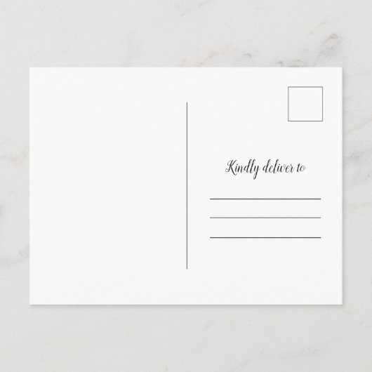 公式エロペメント写真結婚の 案内ポストカード (裏面)