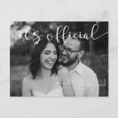 公式エロペメント写真結婚の 案内ポストカード (正面)