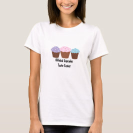 公式カップケーキ味テスター Tシャツ