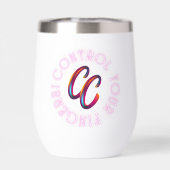 公式カメディアンワインタンブラー (背面)