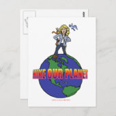 公式キッズハイキングプラネットロゴギア ポストカード (正面/裏面)