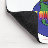 公式キッズハイキングプラネットロゴギア マウスパッド (コーナー)