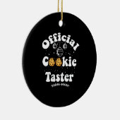 公式クッキータスタークッキー愛好家クリスマス セラミックオーナメント (右)