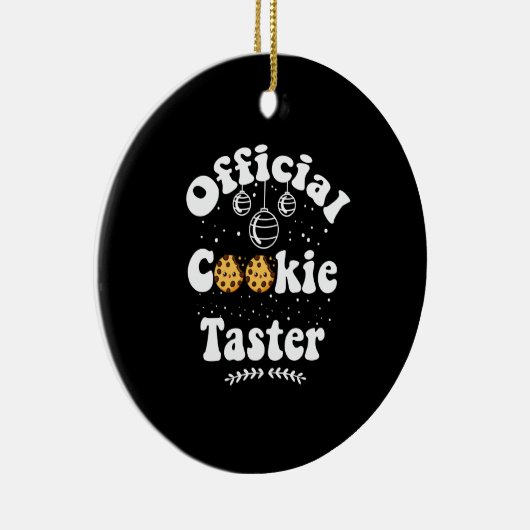 公式クッキータスタークッキー愛好家クリスマス セラミックオーナメント (右)