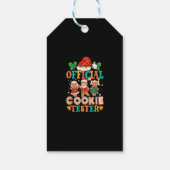 公式クッキーテスタークリスマスベーキングチームギンジ ギフトタグ (裏面)