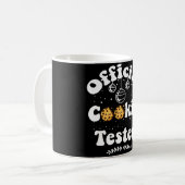 公式クッキーテスター クッキーが好きな人のためのクリスマスギフト コーヒーマグカップ (正面左)