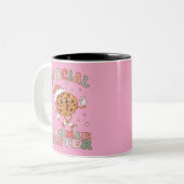 公式クッキーテスター ツートーンマグカップ (正面左)