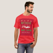 公式クッキー試食係 Tシャツ (正面フル)
