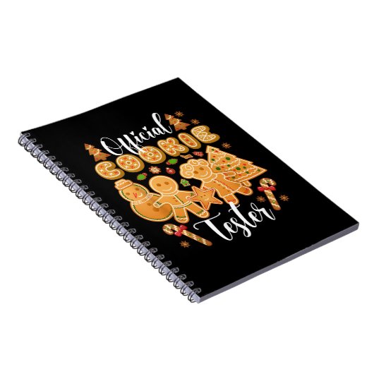 公式クッキー試験機ジンジャーブレッドクリスマスバキン ノートブック (右側)