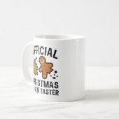 公式クリスマスクッキータスター コーヒーマグカップ (正面左)