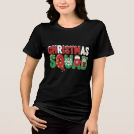 公式クリスマス部員 | 面白い祭りのTシャツ トライブレンドTシャツ