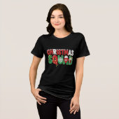 公式クリスマス部員 | 面白い祭りのTシャツ トライブレンドTシャツ (正面全面)