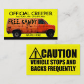 公式クリーパー名刺 名刺 (正面/裏面)