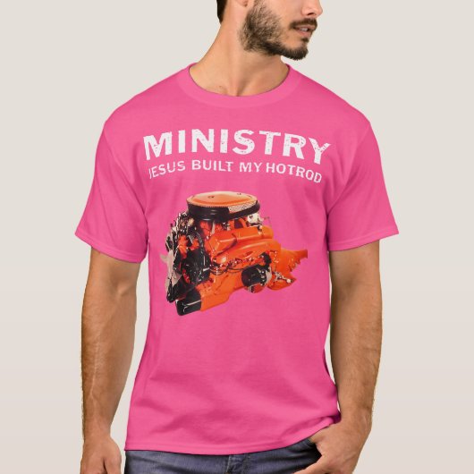 公式グッズ – イエス様が私を造改造った Tシャツ (正面)