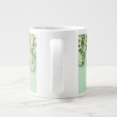 公式グリーンビール輸送装置おもしろい漫画 ジャンボコーヒーマグカップ (裏面)