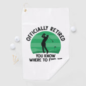 公式ゴ退職したルフ ゴルフタオル (インサイチュ)