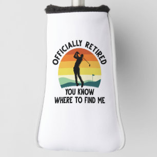 公式ゴ退職したルフ ゴルフヘッドカバー