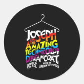 公式ジョセフと驚くべきテクニカラーの夢 ラウンドシール (正面)