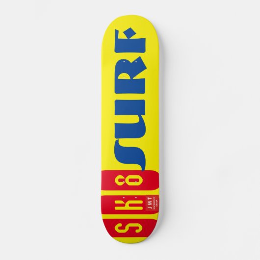 公式スケートボード SK8 SURF OFFICIAL スケートボード (正面)