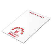 公式スコアシート ノートパッド (アングル)