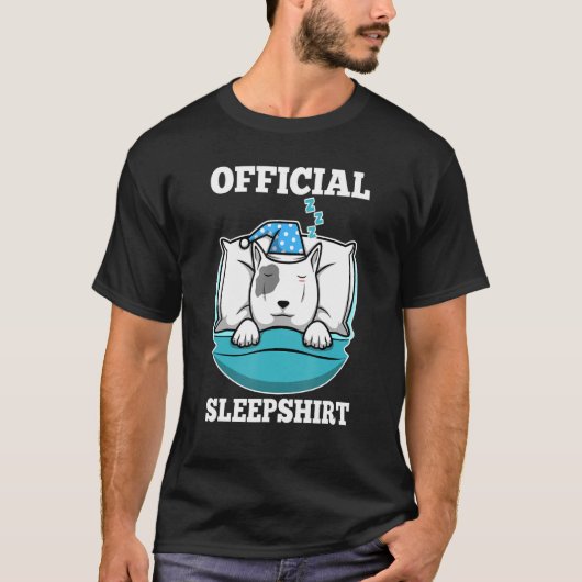 公式スリーピングブルテリア Tシャツ (正面)