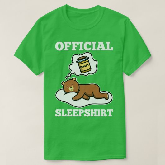 公式スリープシャツベアプレミアム Tシャツ (デザイン正面)