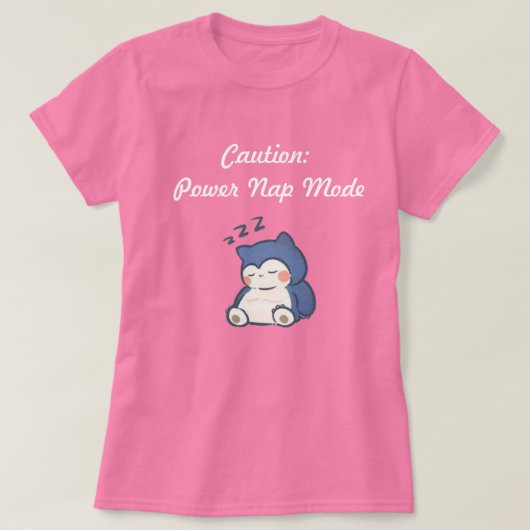 「公式スリープフルエンサー・マーチ」 Tシャツ (デザイン正面)