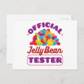 公式ゼリー豆テスター復活飴 ポストカード (正面/裏面)