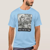 公式ゼロデイTシャツ 楽しい漫画 Tシャツ (正面)
