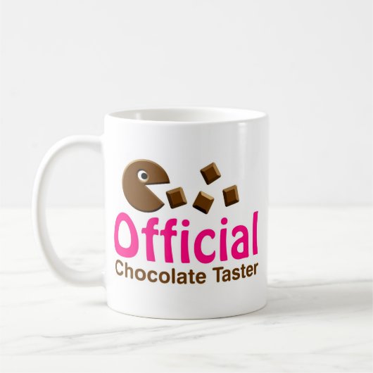 公式チョコレートテスター コーヒーマグカップ (左)