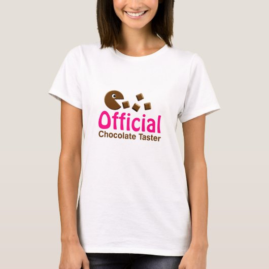 公式チョコレートテースター Tシャツ (正面)