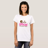 公式チョコレートテースター Tシャツ (正面フル)