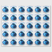 公式チームメンバーコーヒー消費チーム ラッピングペーパー (フラット)