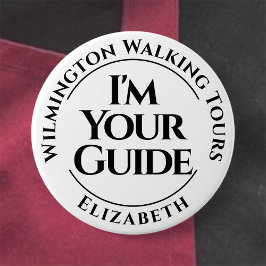 公式ツアーガイドバッジボタン 缶バッジ