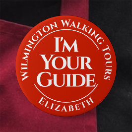 公式ツアーガイドバッジボタン 缶バッジ