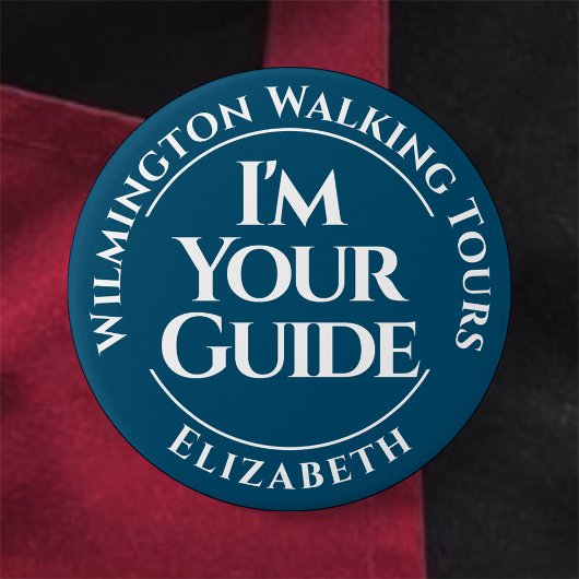 公式ツアーガイドバッジボタン 缶バッジ