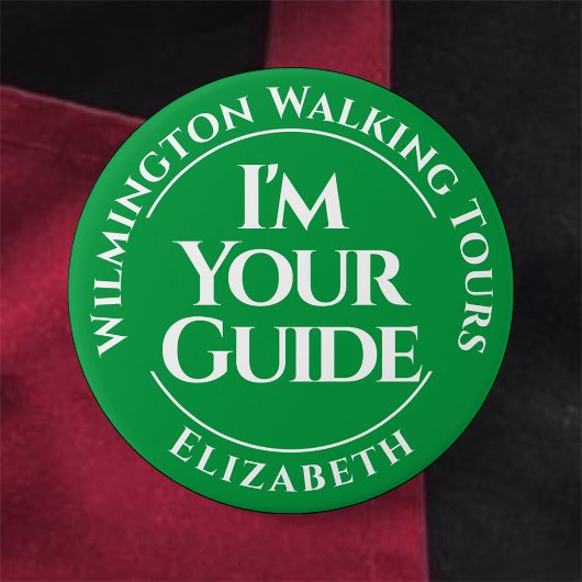 公式ツアーガイドバッジボタン 缶バッジ