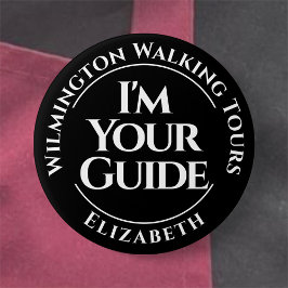 公式ツアーガイドバッジボタン 缶バッジ