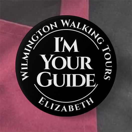 公式ツアーガイドバッジボタン 缶バッジ