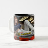 公式ツール女の子Holley – アンディ整備士マグ! ツートーンマグカップ (正面左)